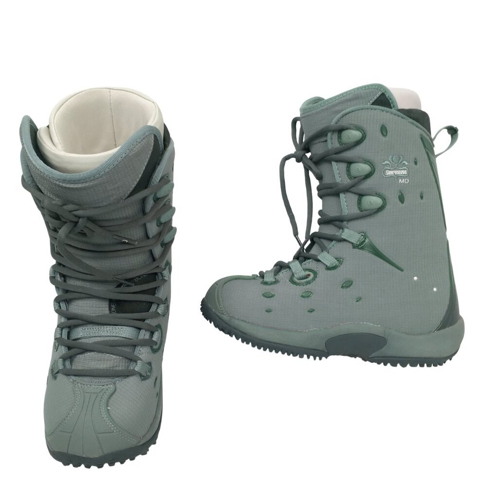 $489 Burton Supreme Snowboard Boots! 7 Euro 38  Green  Top of the Line EXCELLENT